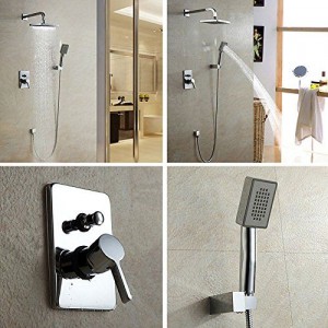 amzdeal conceal installation handheld rain showerhead b011xi8qqw