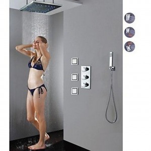 lxty thermostatic 20 inch led 3 colors showerhead b016or2kaa