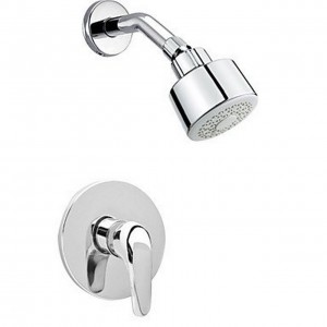 qw wall mount 1 function concealed showerhead b016bc4fgk