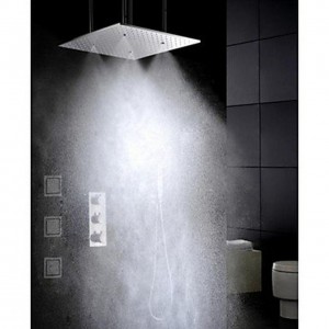 roro faucet thermostatic 20 inch brushed showerhead b0165lnxaq
