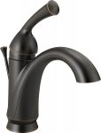 delta single handle venetian bronze bathroom faucet