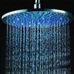 rainfall color changing led shower head 4