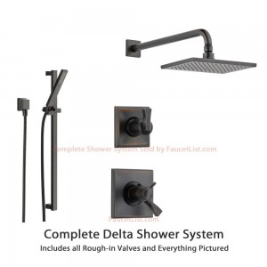 delta faucet dryden venetian shower system ss17t5184rb