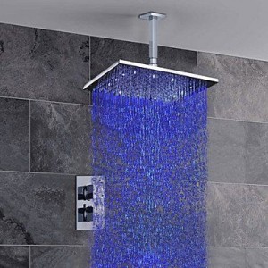 bathroom faucets 1158 12 inch led temperature showerhead b0141xusna