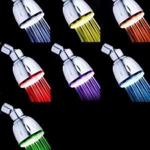 chrome finish contemporary color changing led showerhead b0123d9qj2