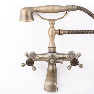 qin linyulongtou antique solid brass shower b014ngs7b0