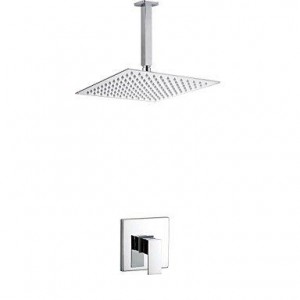 xzl 10 inch single handle wall mount showerhead b015h83646