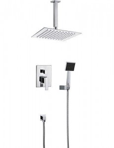faucet shower 5464 8 inch wall mount showerhead-b015f640gs
