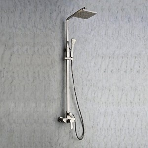 cvv faucet 8 inch wall mounted rain shower