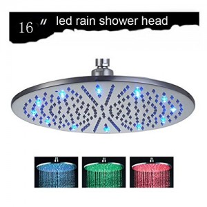 hai lighting 16 inch round led rain showerheads