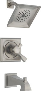 delta faucet stainless tub shower 174930 ss