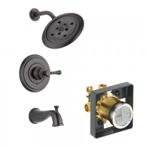 delta faucet cassidy shower kit ktsdca t14497 h797 rb
