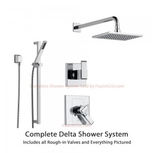 delta faucet arzo showerhead system ss178682