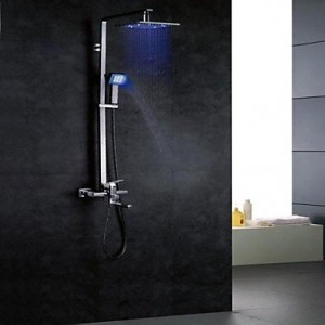 baqi charmingwater color changing led shower faucet with 8 inch b0162d92ys