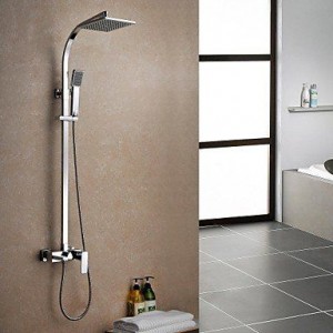 baqi home contemporary chrome brass rain shower b0162d6b92