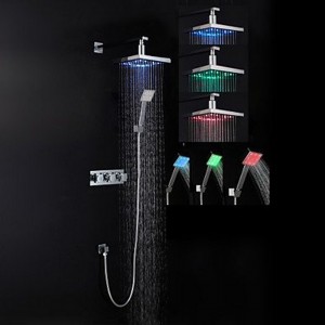 baqi home contemporary led rain showerhead b0162d4lgc