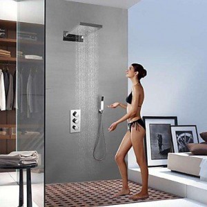 baqi home contemporary thermostatic showerhead b0162dcbka