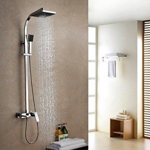 baqi home single handle chrome brass shower b0162d69xa