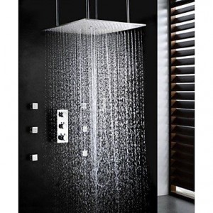 bathroom faucets dual function 20 inch ceil mounted showerhead b0141vhxh6
