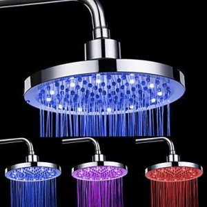 bathroom faucets temperature controlled led showerhead b01465r8jk