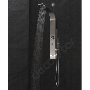 decor star connect stainless rainfall handshower 017 ss