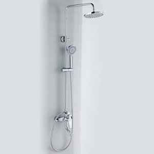 diaosi contemporary style chrome finish diameter 20cm shower b0160o3l46