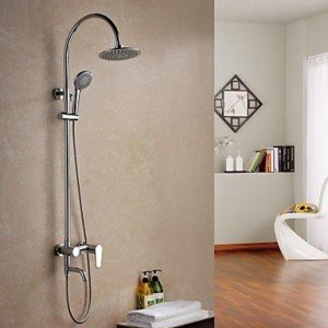 faucet shangdefeng brass chrome rain shower b0160njrbi