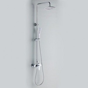 faucetdiaosi contemporary brass rain showerhead b0160o3t1g
