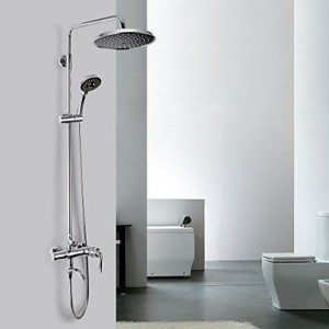 faucetdiaosi contemporary chrome abs shower b0160o5a7c