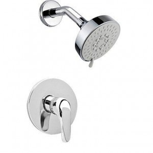 faucettuandui 8 inch 1 way concealed abs shower b016kusvyu