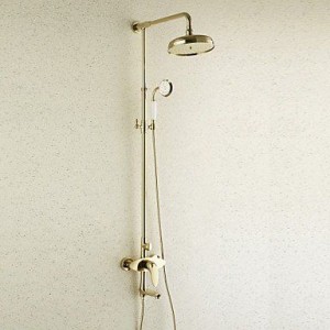 faucettuandui antique brass rain handshower b016kv64dy