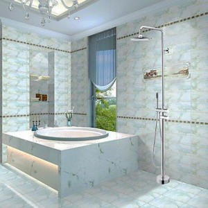faucettuandui brass contemporary floor standing shower b016kv4eq8