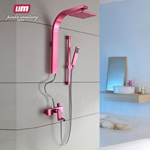 fxh shower faucet color space aluminum rain shower faucet shower b015w5iyrs
