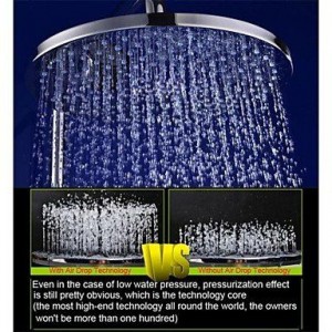 lanmei bathroom faucets 10 inch water saving showerhead b013tf39zu