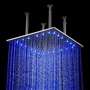 lanmei bathroom faucets 20 inch led stainless shower b013tesrvw