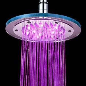 lanmei bathroom faucets contemporary 8 inch led showerhead b013teynec