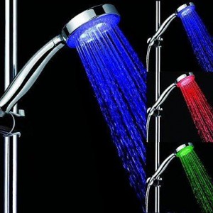 lanmei bathroom faucets temperature controlled led showerhead b013tey3b0