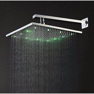 ltyu-faucets 12 inch led brass brushed colors shower b0166exrqm