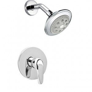 ltyu faucets 6 inch chrome in wall concealled shower b0166f0i5o