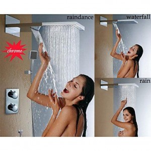 nd faucet thermostatic stainless wall mounted shower b016nmkdqe
