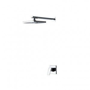 qqi faucet 8 inch chrome wall mount showerhead b0165h8suu