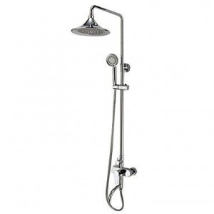 qqi faucet contemporary single handle showerhead b0165hcrum