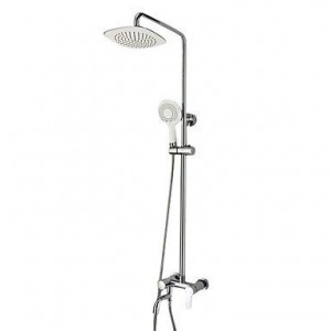qqi faucet single adjustable height chrome shower b0165hdaye
