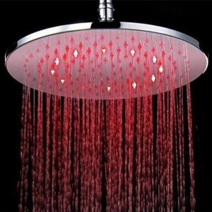 qw 10 inch led color changing brass showerhead b016bcejes