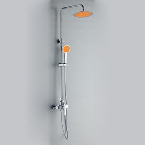 roro contemporary style chrome finish diameter 24cm shower b0165lm2q2