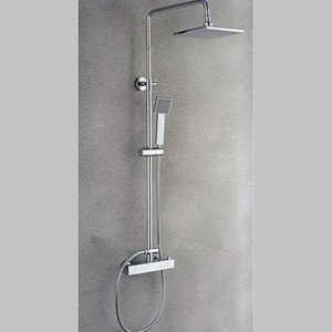 roro faucet thermostatic rain square tap showerhead b0165ln6fi