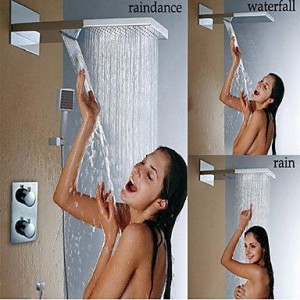 roro faucet wall mount thermostatic stainless shower b0165lw0ws