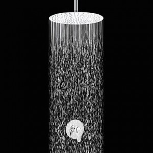 shangdefengtm shower faucet 10 inch contemporary chrome finish b0160nfazu