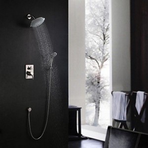 xiaocao home contemporary 8 inch wall mount showerhead b016mlzrnu