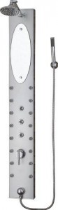 conceptbaths tower system massage rain showerhead vs2500
